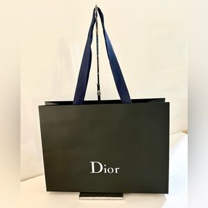Dior Black Shopping Bag with Handles
